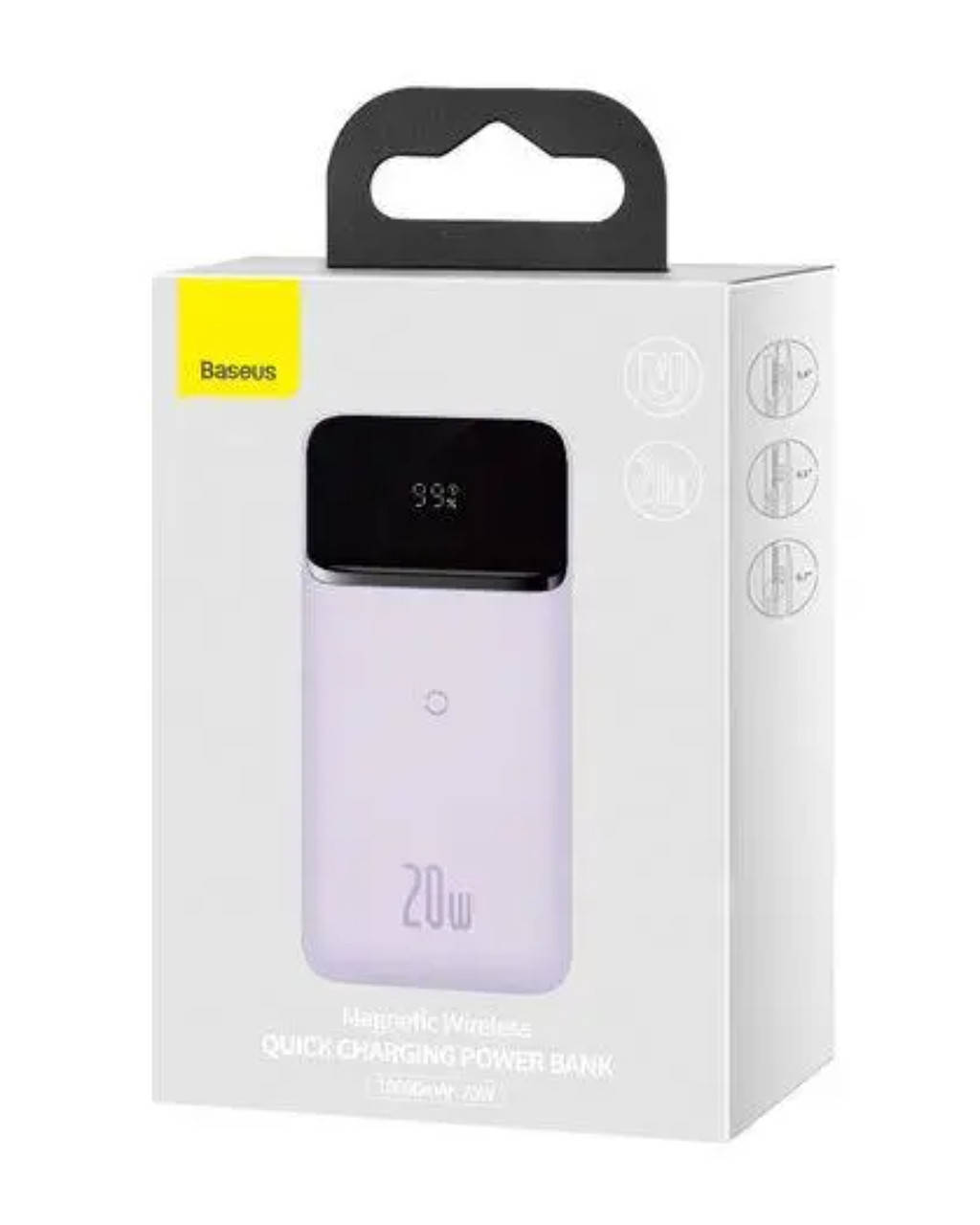 

Внешний аккумулятор, павербанк Baseus Magnetic Wireless 10000mAh, Quick Charging 20W
