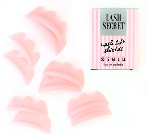 

Бигуди силиконовые для завивки ресниц LASH SECRET, компл.SS,S,M,L,LL