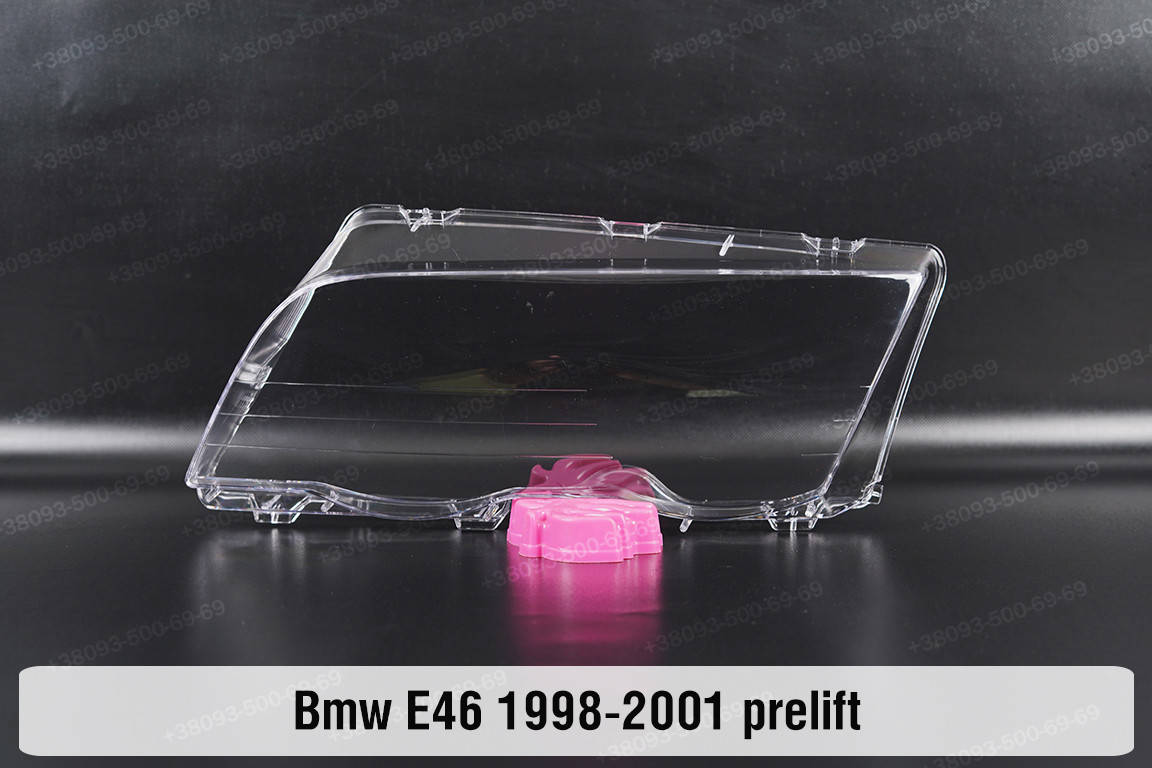

Стекло фары BMW 3 E46 Sedan/Wagon (1998-2001) IV поколение дорестайлинг левое
