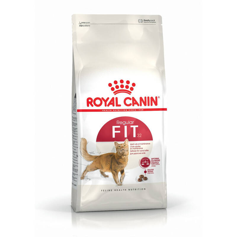 

Royal Canin Fit 32 (Роял Канин Фит 32) - сухой корм для взрослых кошек cтарше 1 года, бывающих на улице 10 кг