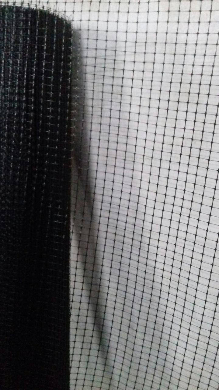 

Сетка пластиковая для птиц, ограждения птицы 1 * 100 м для птичьего вольера, сетка вольерная клевер птичка Ag, Черный