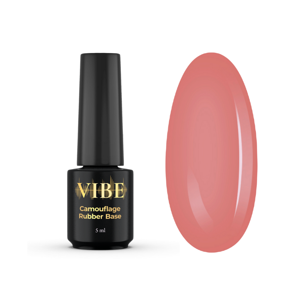 

Основа камуфляжная для гель-лака VIBE Rubber Base Color №23 Raspberry Beret 5 мл (18717Qu)