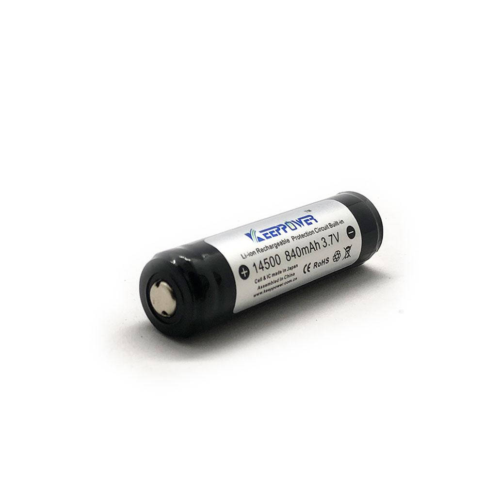 

Аккумулятор Li-Ion 14500 Keeppower 840mAh с защитой (1шт.)