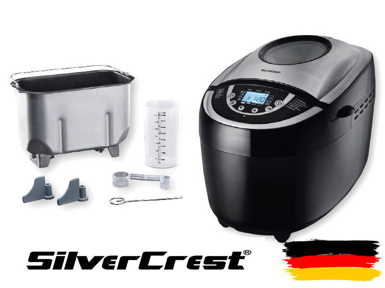 

Хлебопечь, хлебопечка SilverCrest 12 программ выпечки (Германия)