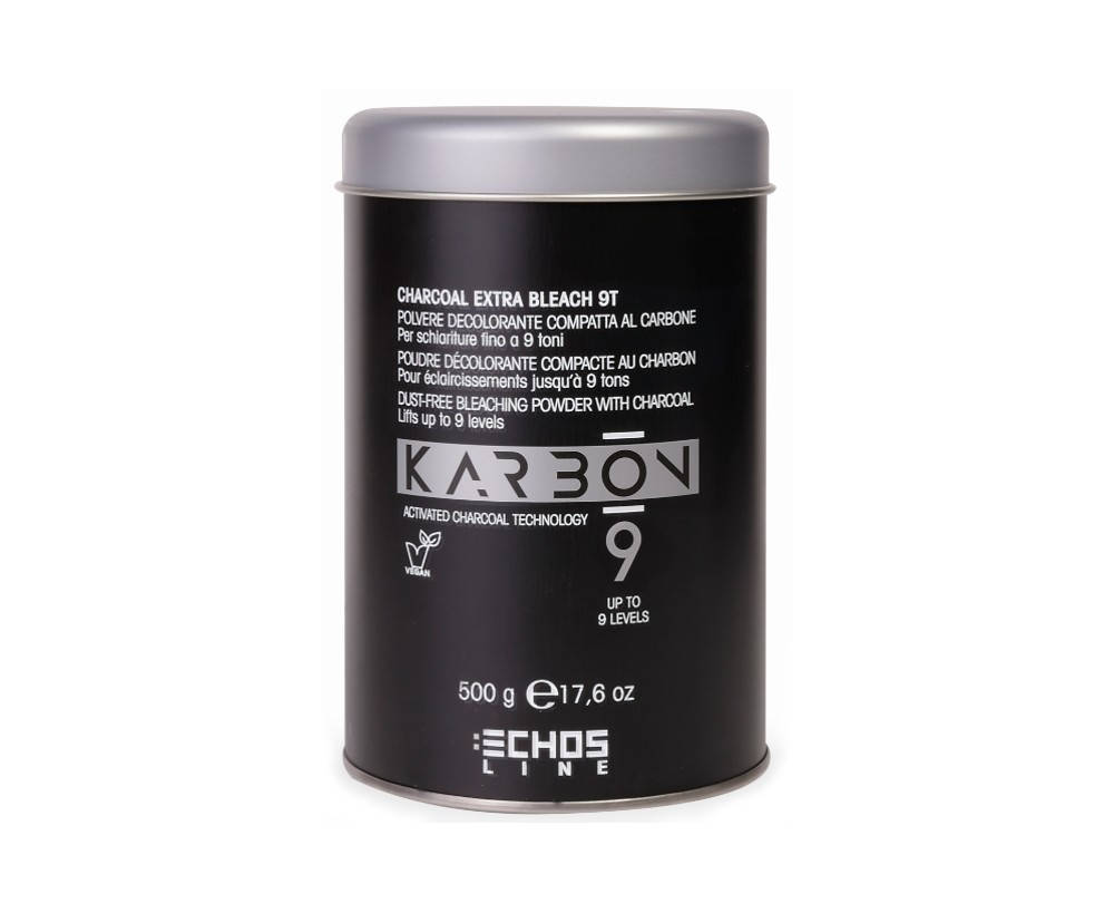 

Echoline Karbon 9 Charcoal Extra Bleach 9T Безпылевой порошок c активированным углем