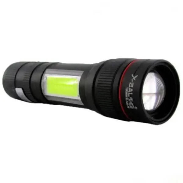 

Фонарик Police BL-520/6991 T6 COB zoom ЗУ USB, Черный