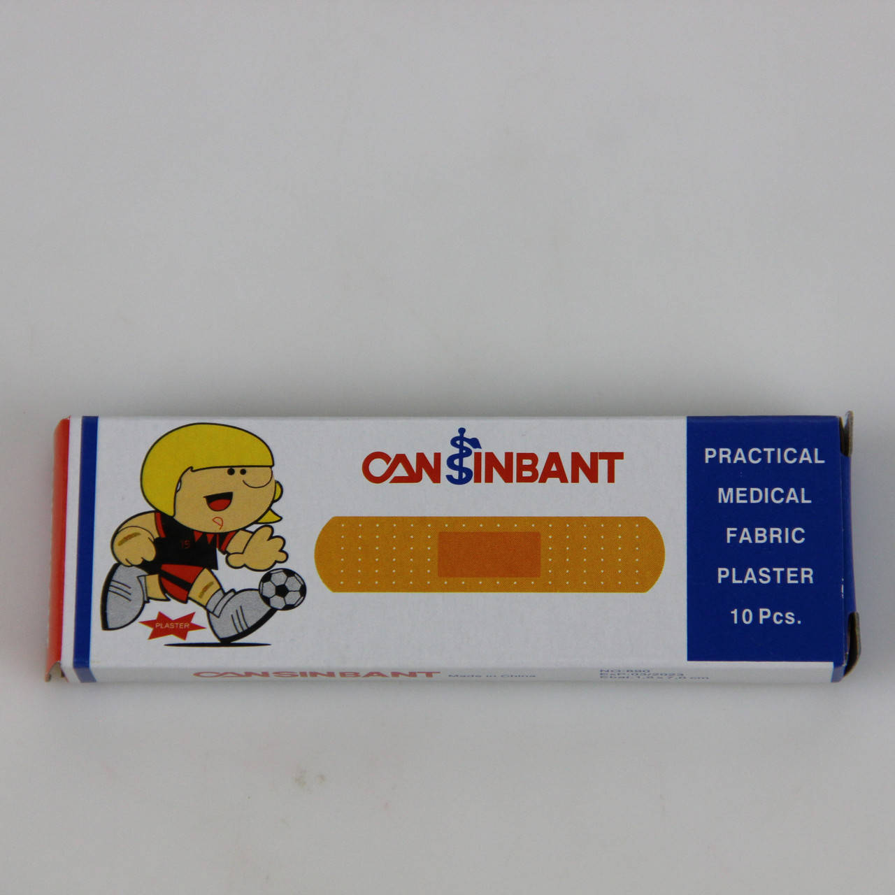 

Пластырь от мозолей Cansinbant бактерицидный на тканевой основе 10 шт