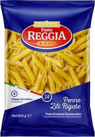 

М/в Перо Рифлене №34 Pasta 500г REGGIA (1/24)