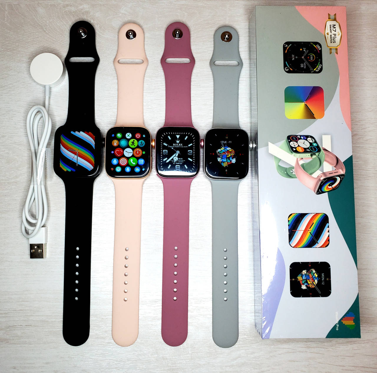

Смарт часы Smart Watch 7 Series Apl Watch Y7 Aluminium 44mm