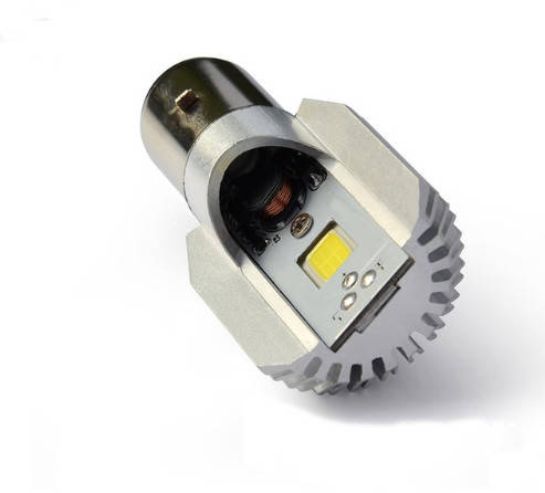 

Мотолампа M2 LED цоколь H6 BA20D диод COB 9-80В 6000K (101010)