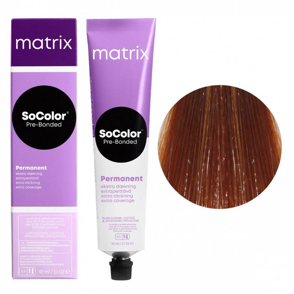 

Краска для волос Socolor.beauty Extra Coverage 508BC Matrix 100% покрытие седины 90 мл.