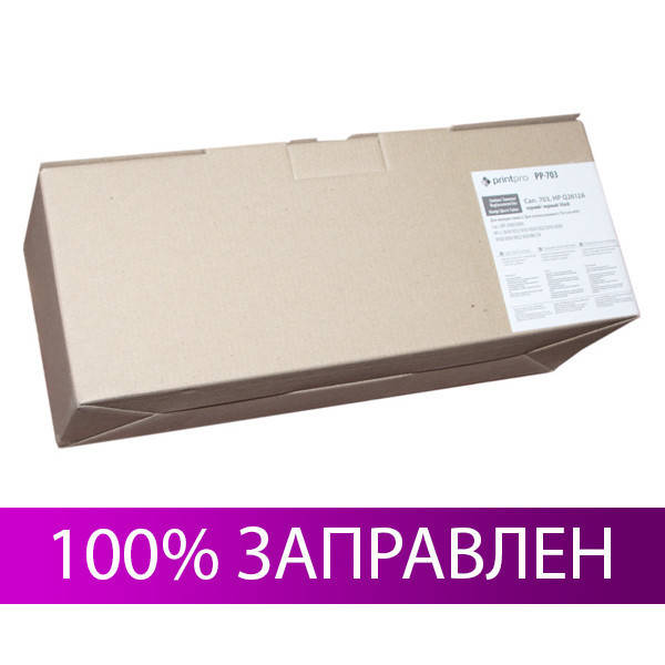 

Картридж Canon 703, Black, LBP-2900/3000, ресурс 2000 листов, PrintPro (PP-703)
