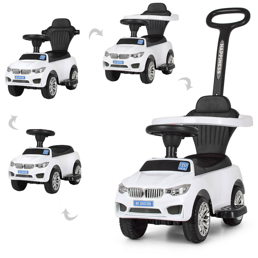 

Акция! Дитяча машинка каталка-толокар Bambi Racer M 3503B-1 (MP3) [Товар продаётся по акционной цене!]