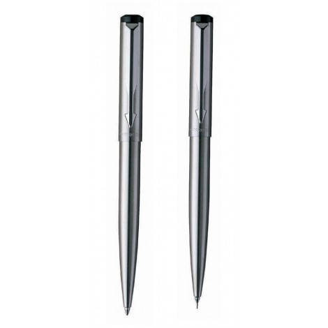 

Набор Parker Vector Stainless Steel BP PCL (карандаш + шариковая ручка)