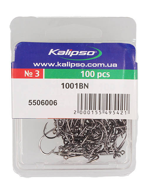 

Крючок Kalipso Catfish 1001 BN №8/0 100шт
