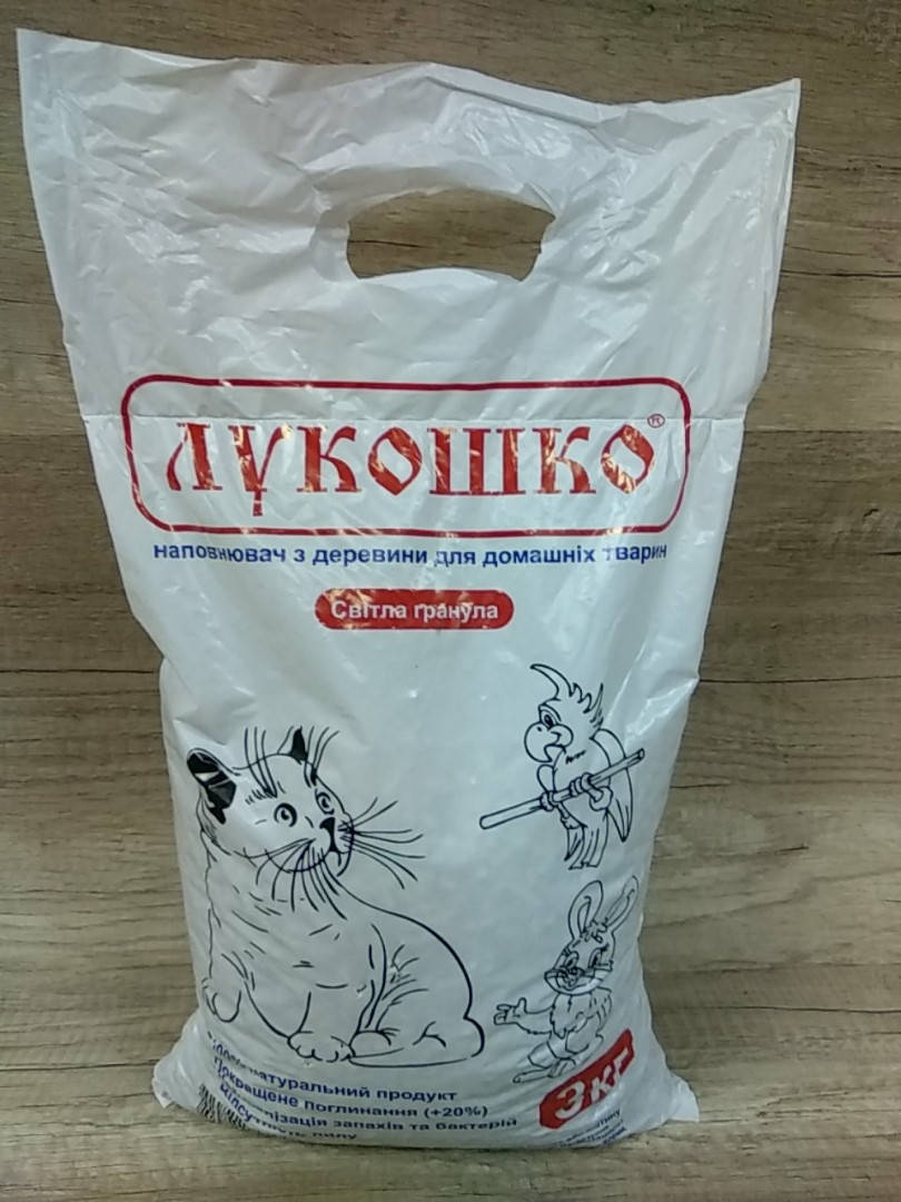 

Древесный наполнитель Лукошко 3кг