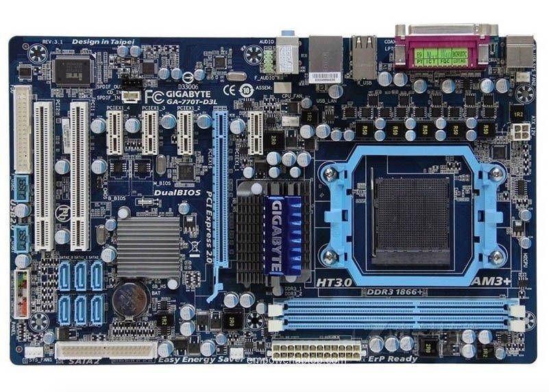 

Б/У, Материнская плата, GIGABYTE, сокет AM3, в ассортименте
