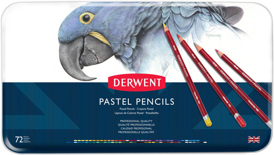 

Набор пастельных карандашей Pastel Pencils в мет.короб. 72 цвета, Derwent