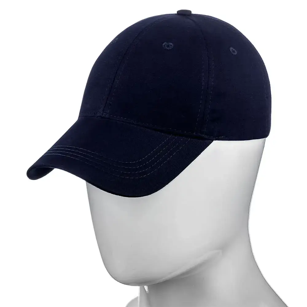 

Бейсболка с тонкого коттона кепка летняя на регуляторе ATRICS IB01 M / 55-56 RU Темносиняя, Темно-синий