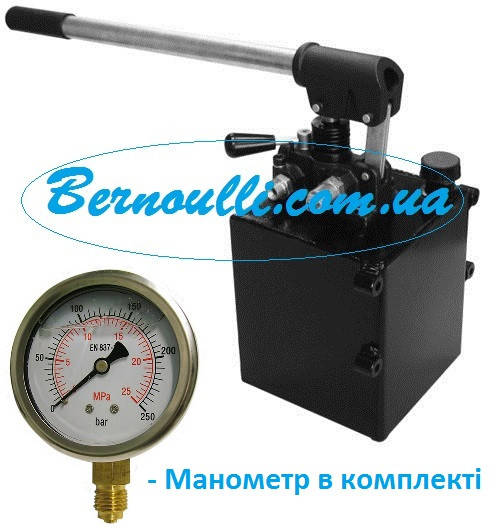 

Насос ручний 12 куб.см/хід подвійний качок бак 5л (PRBD12)