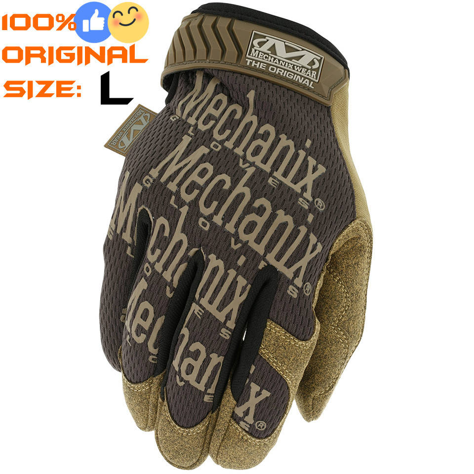 

Тактические перчатки Mechanix Original® Brown, размер L, артикул MG-07-010