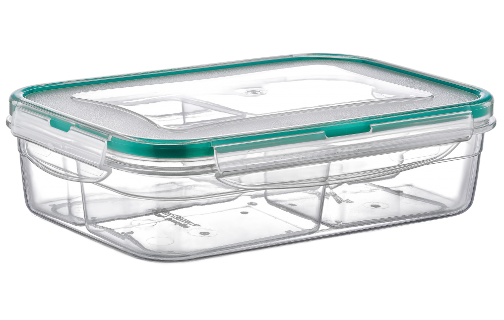 

Контейнер Fresh Box 4 отсека 0,25 л+0,25 л+0,25 л+0,25 л прозрачный