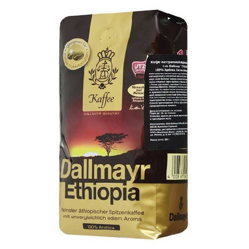 

Кофе в зернах Далмаер / DALLMAYR Ethiopia 500 г