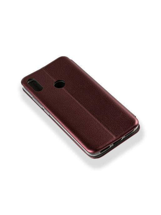 

Чехол-книжка Xiaomi Redmi Note 7 Бордовый цвет \ чехол-книга редми нот 7 магнитная есть отдел для карт