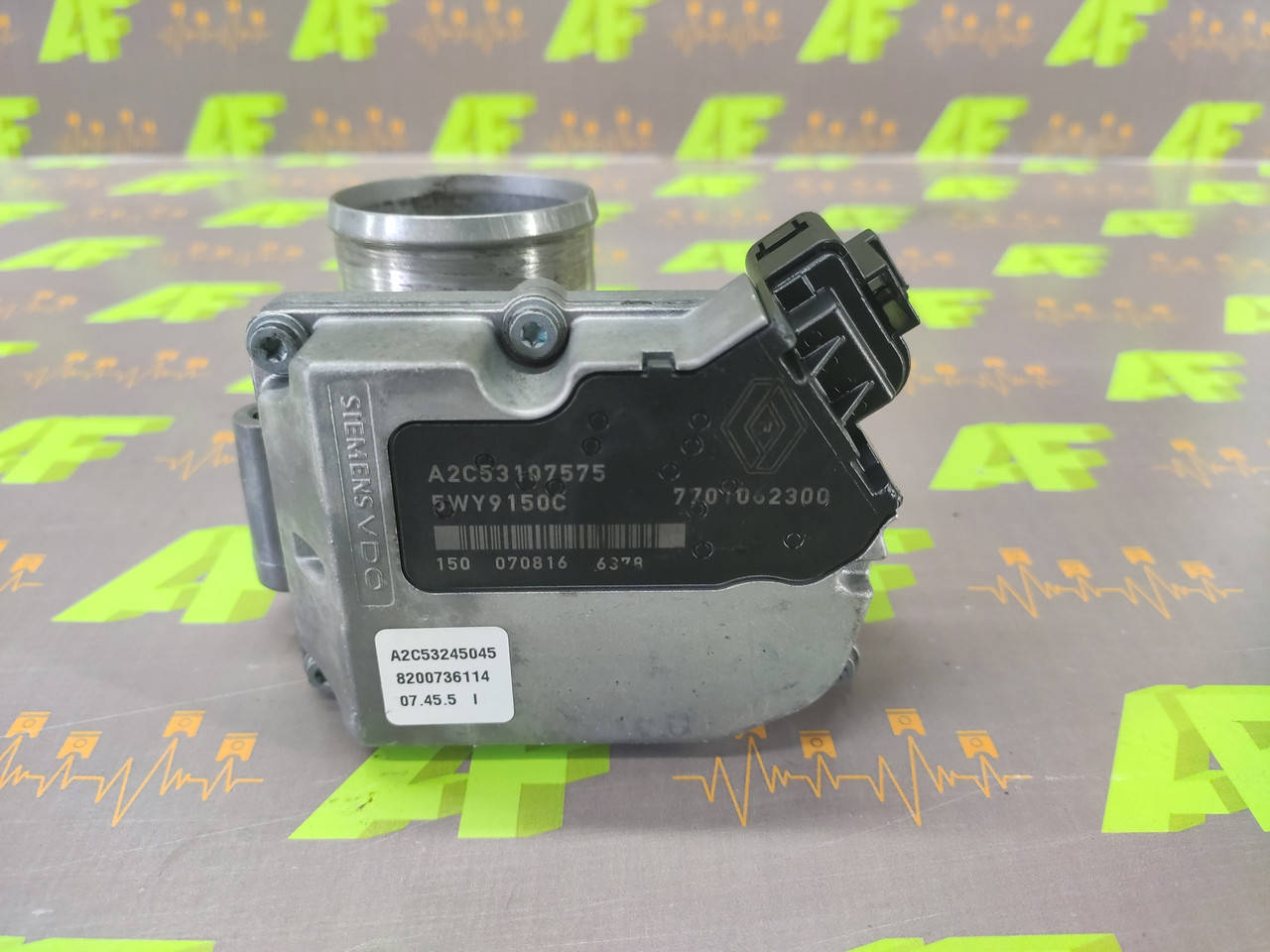 

7701062300/ A2C53107575 SIEMENS VDO Б/у дросельная заслонка/датчик для Renault Trafic II