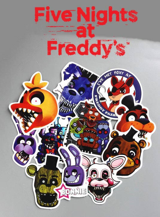 

Набор Стикеров 5 ночей с Фредди 25 шт Five Nights at Freddy's