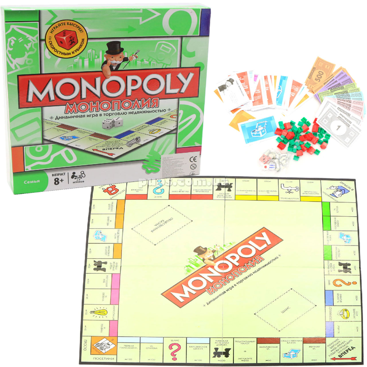 

Экономическая настольная игра «Монополия» 6123