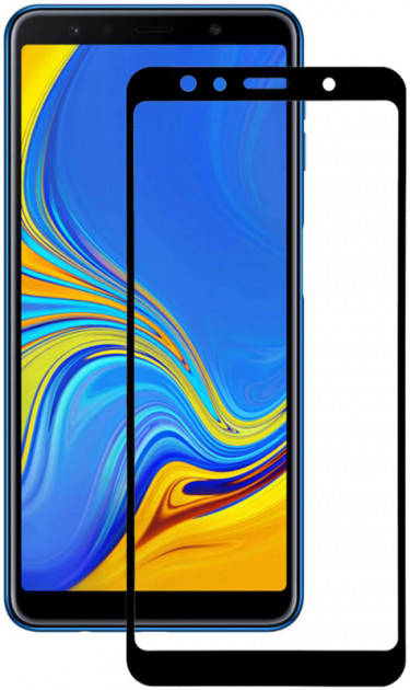 

Защитное стекло для Samsung Galaxy (Самсунг) A7 2018 (На весь экран) A750