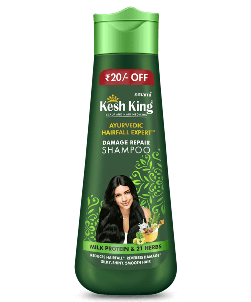 

Шампунь Кеш Кінг 340мл Емамі відновлюючий, Шампунь Кеш Кинг, Kesh King damage repair Shampoo, Аюрведа Здесь