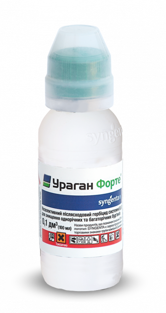 

Гербицид «УРАГАН ФОРТЕ 500 SL» (в.р.к., Syngenta, 100 мл)