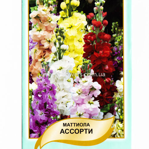 

Семена Маттиола Седая Ассорти Смесь 0,2 г