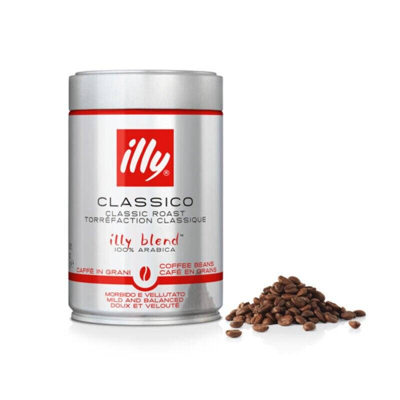 

Illy Espresso Classico Blend, купаж кофе арабика в зернах 250 грамм
