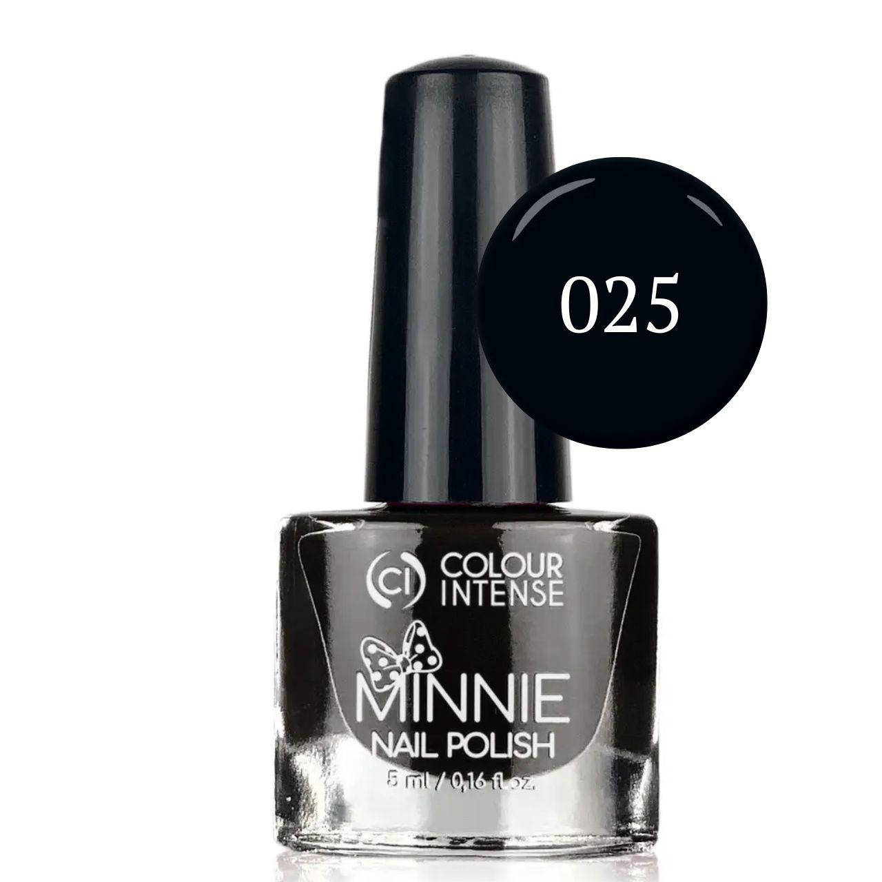 

Лак для ногтей Colour Intense Minnie 5 мл NP-16 № 025 м Black Чёрный
