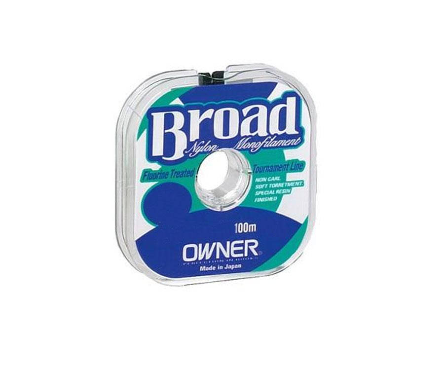 

Леска Owner Broad Clear 100м 0.18мм, Прозрачный
