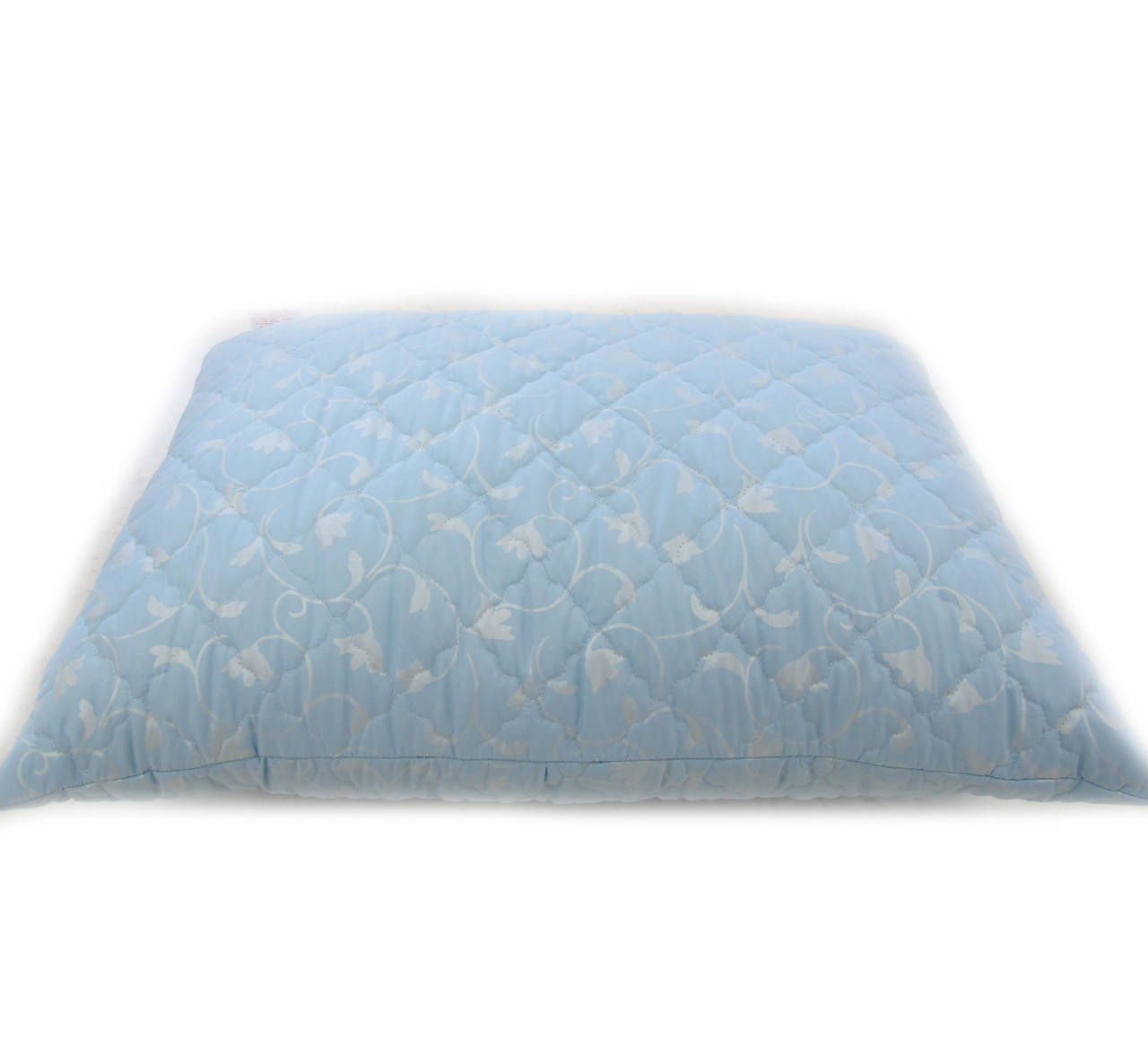 

Подушка 50х70 с замочком холлофайбер Ода микрофибра, Украина, Прямоугольная, Голубая