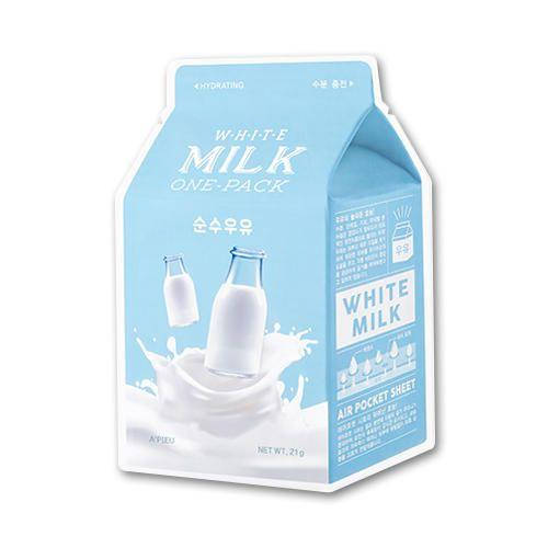 

Увлажняющая маска Apieu с молоком тканевая White Milk One Pack