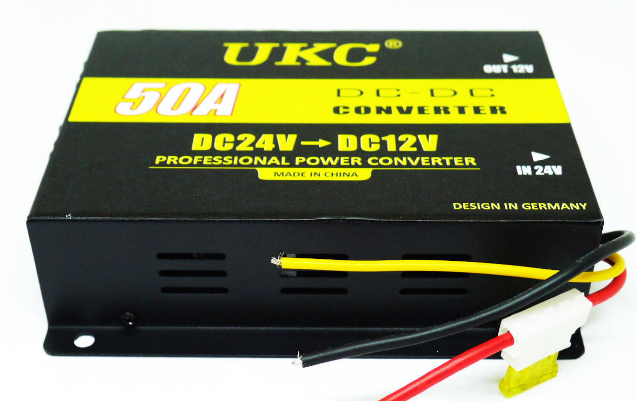 

Автомобильный преобразователь напряжения 50А 24В в 12В инвертор для грузовиков и фур