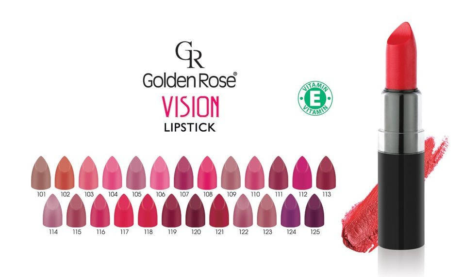 

Помада для губ GOLDEN ROSE Vision