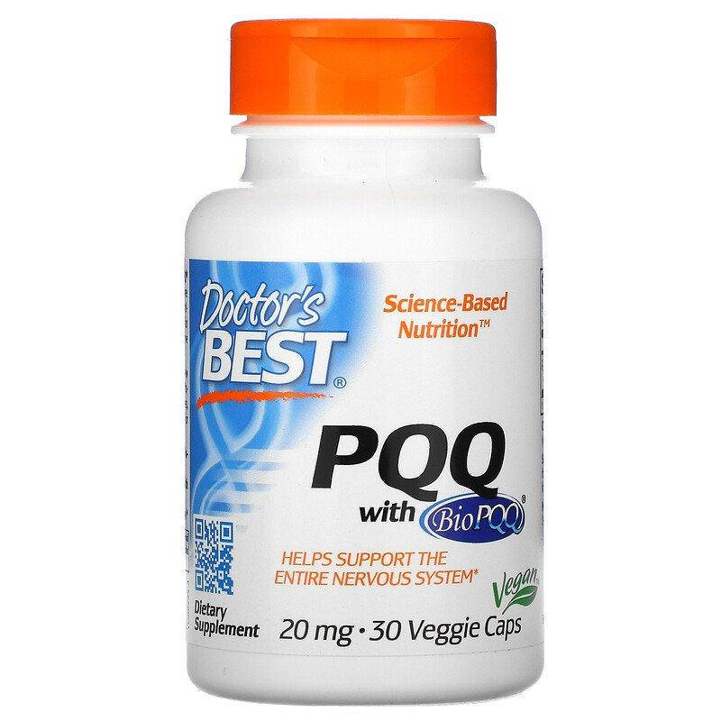 

Doctor's Best PQQ with BioPQQ 20 mg 30 капсул