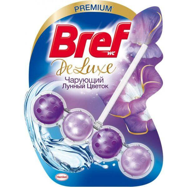 

Очищающий блок для туалета бреф Bref De Luxe Чарующий лунный цветок, 50 г