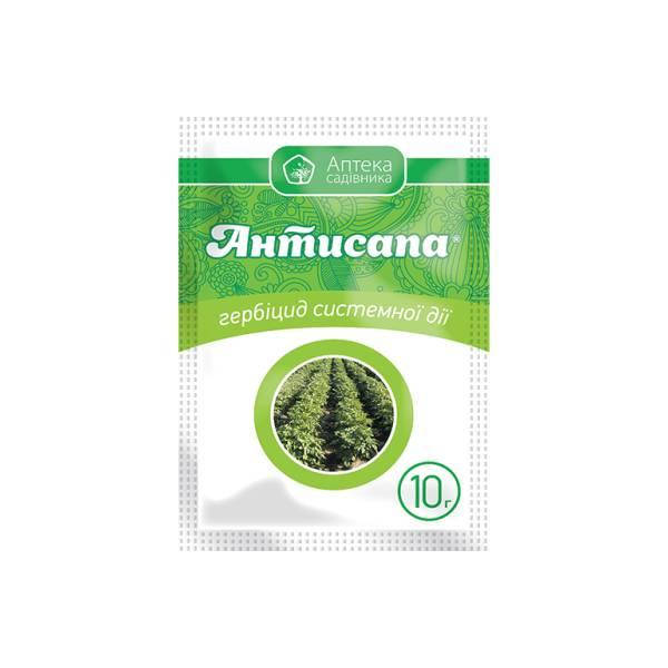 

Препарат Антисапа з.п.10гр ТМ Укравит (2 сотки) гербицид