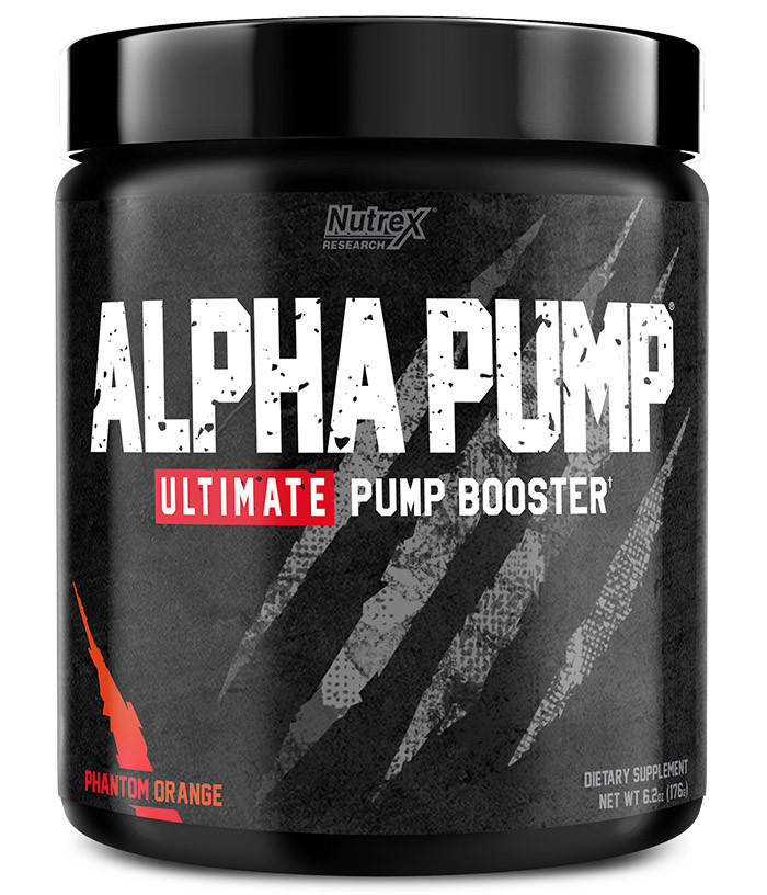 

Предтренировочный комплекс Nutrex Alpha Pump - 176g. Orange
