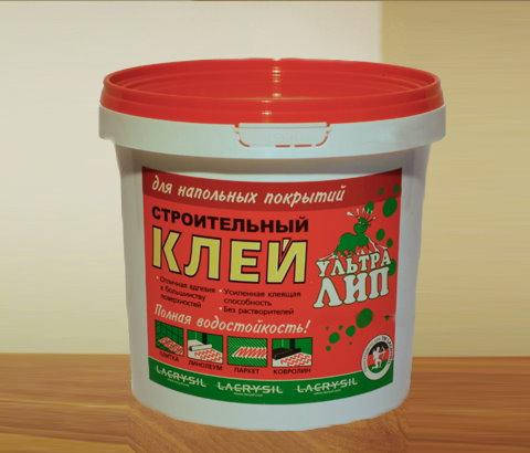 

клей для покриттів на підлогу "Ультра Лип" 6кг