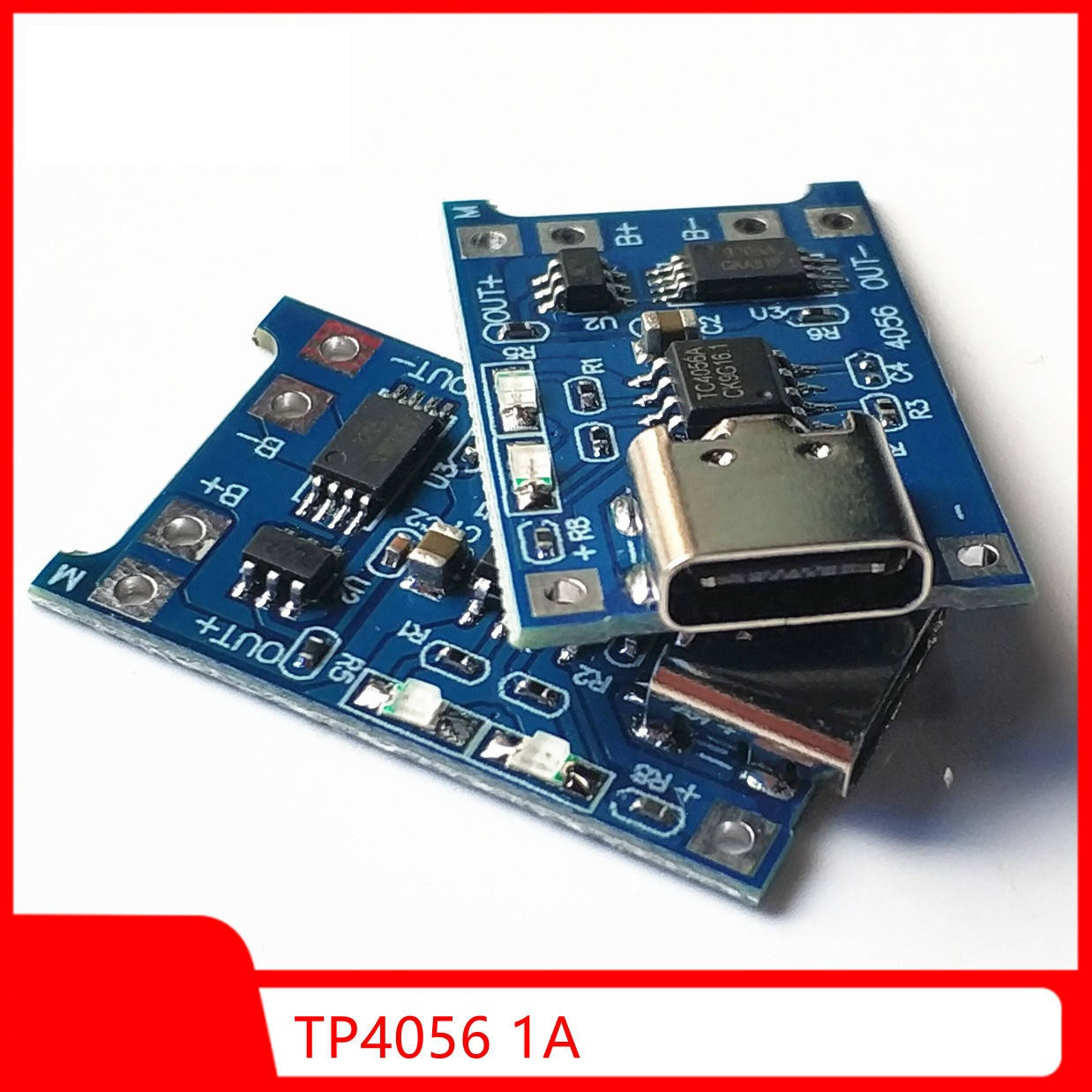 

TP4056 контроллер заряда 5V 1A с функцией защиты аккумулятора, Type-C