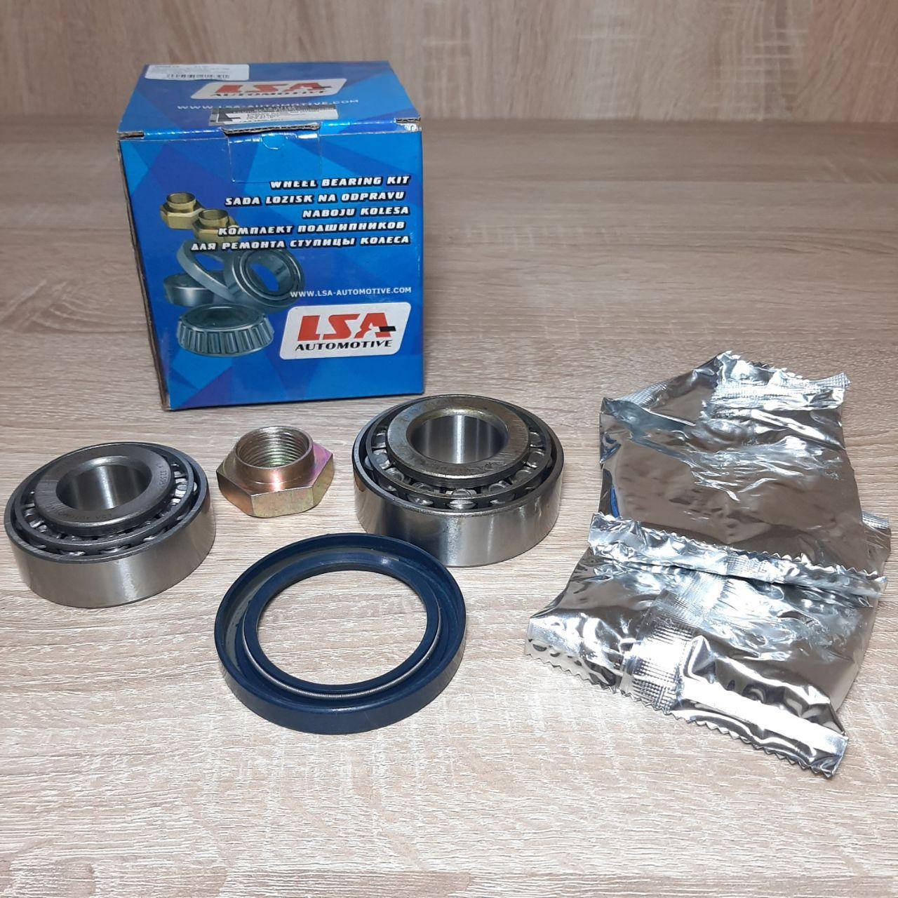 

Рк ступицы Волга 3110,31105 передней (подшипник внутрений+наружный+сальник+смазка) (пр-во LSA)