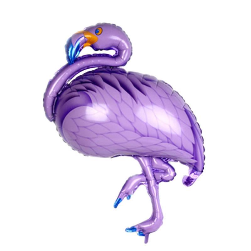 

Фольгированный шар фигура Фламинго фиолетовый 105см Китай
